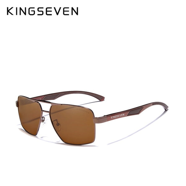 KINGSEVEN Aluminum Men's Sunglasse Polarized Lens Brand