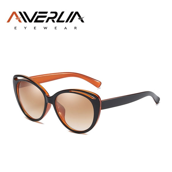 AIVERLIA Fashion Women Sunglasses Female Cat Eye