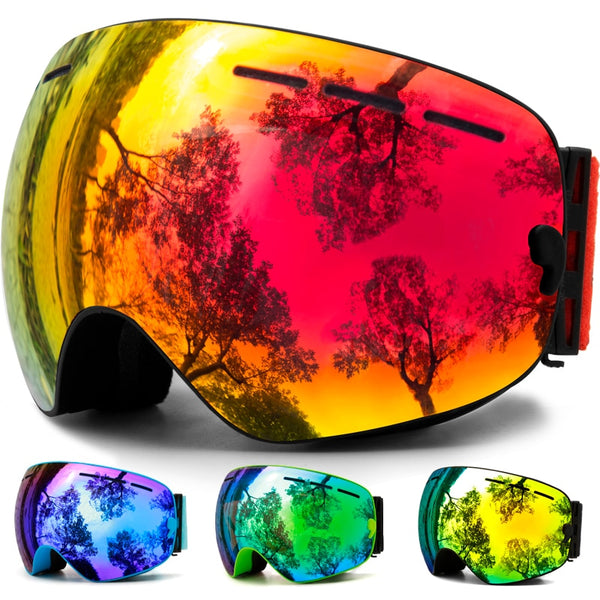 JULI Snow ,Winter Snow Sports Snowboard Goggles with Anti-fog UV